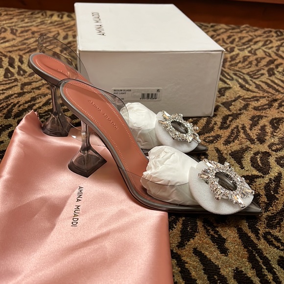 Amina muaddi pvc begum pumps - Picture 4 of 5